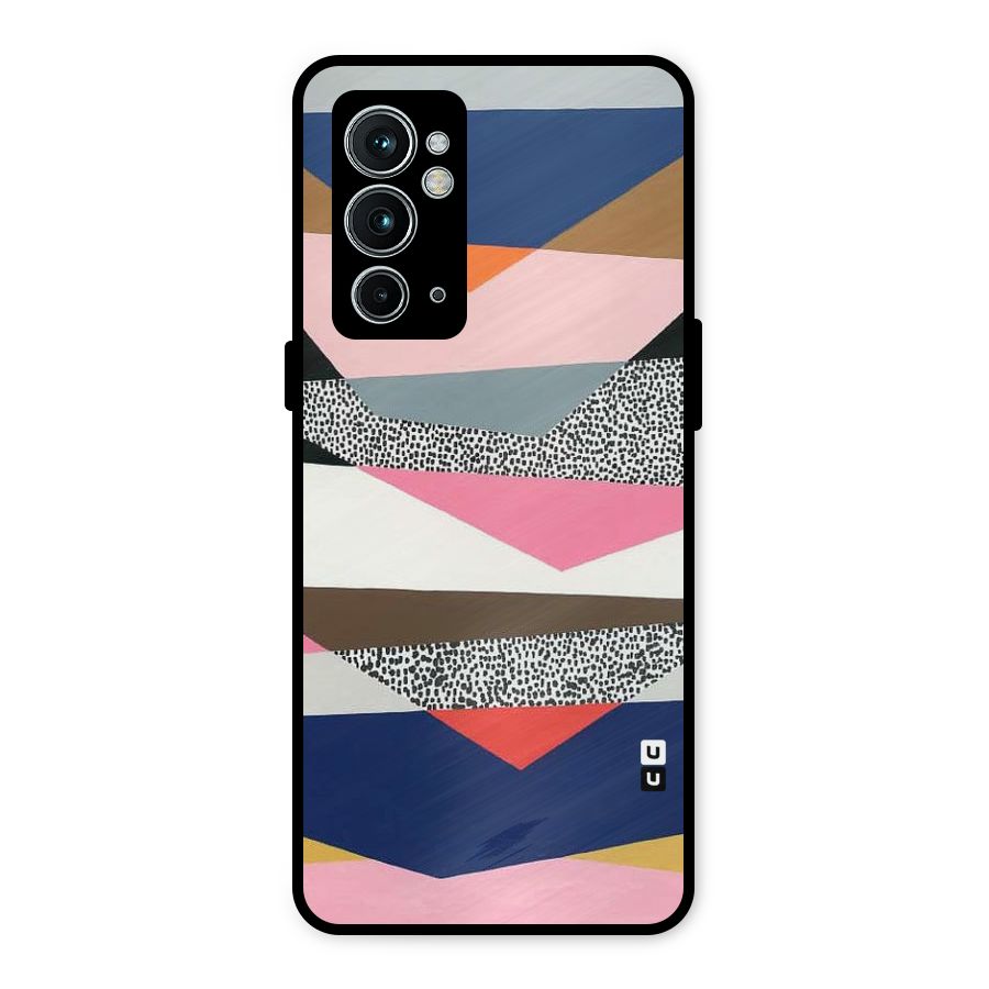 Lethal Abstract Metal Back Case for OnePlus 9RT 5G