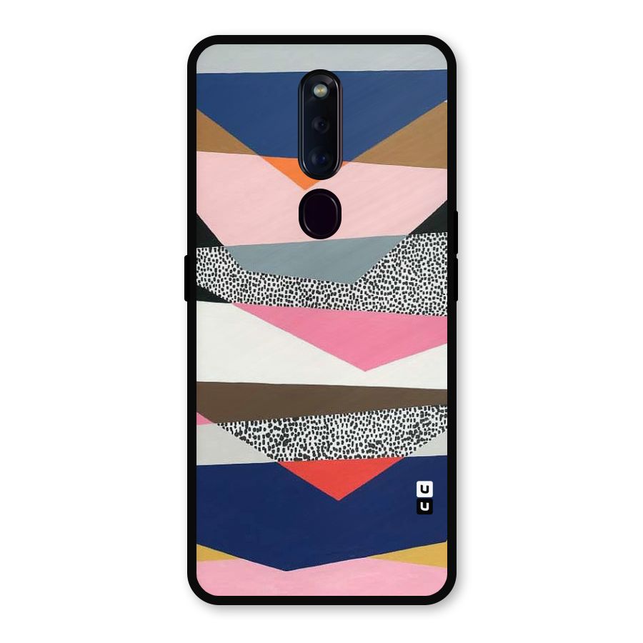 Lethal Abstract Metal Back Case for Oppo F11 Pro