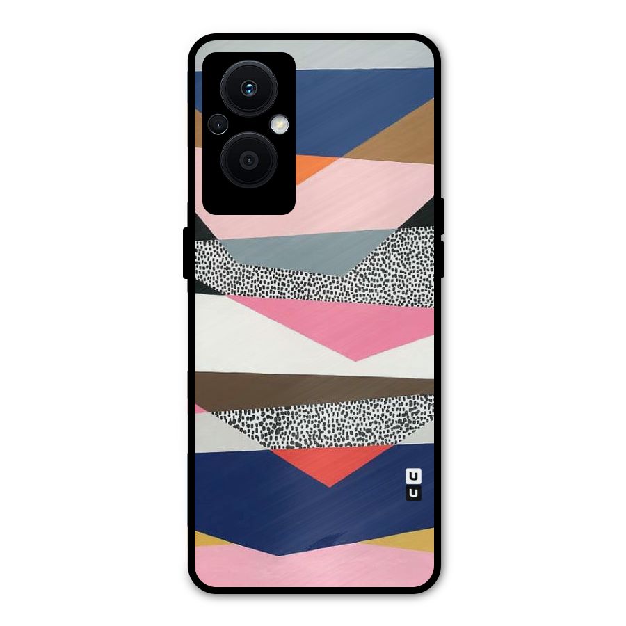 Lethal Abstract Metal Back Case for Oppo F21s Pro 5G