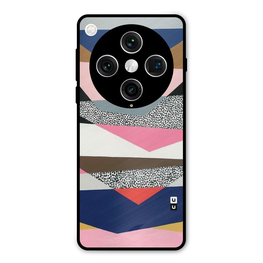 Lethal Abstract Metal Back Case for Oppo Find X8 Pro