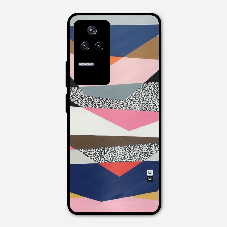 Lethal Abstract Metal Back Case for Poco F4 5G