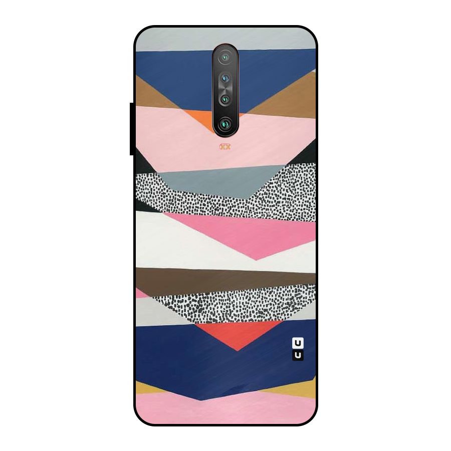 Lethal Abstract Metal Back Case for Poco X2