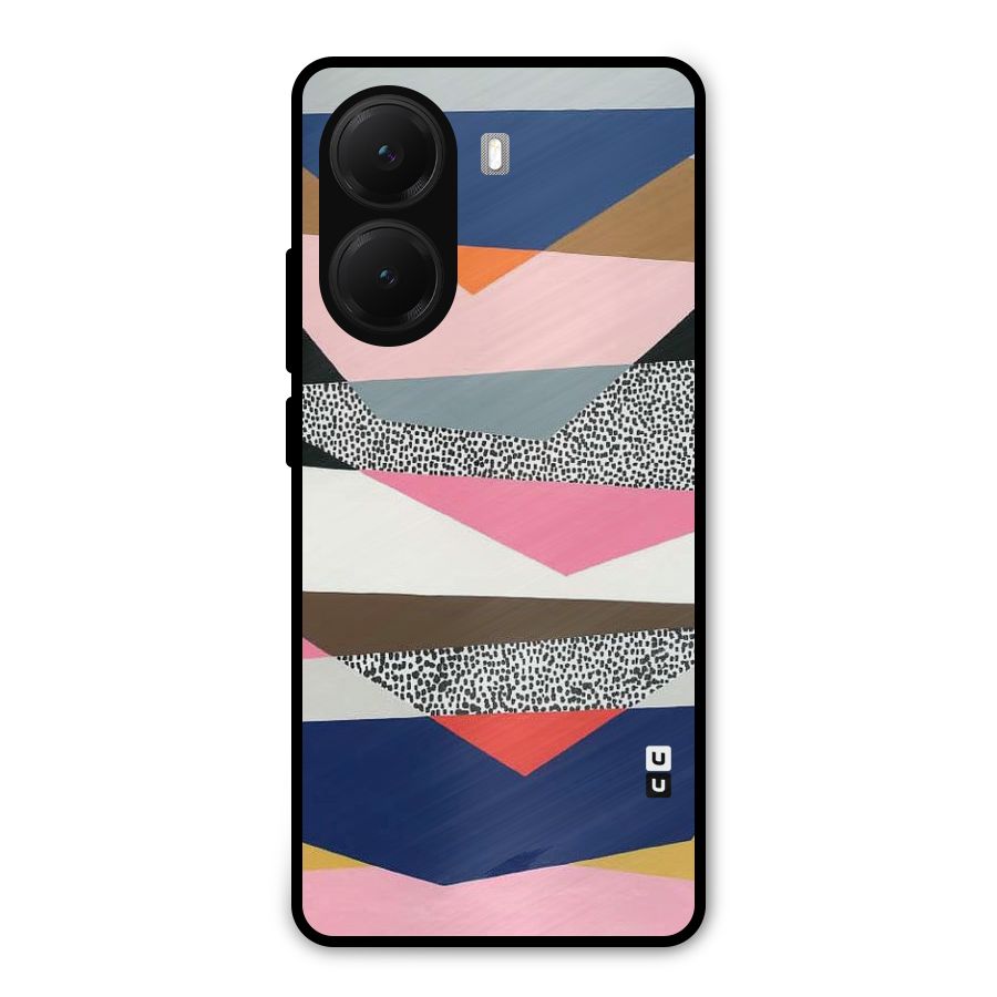 Lethal Abstract Metal Back Case for Poco X7 Pro