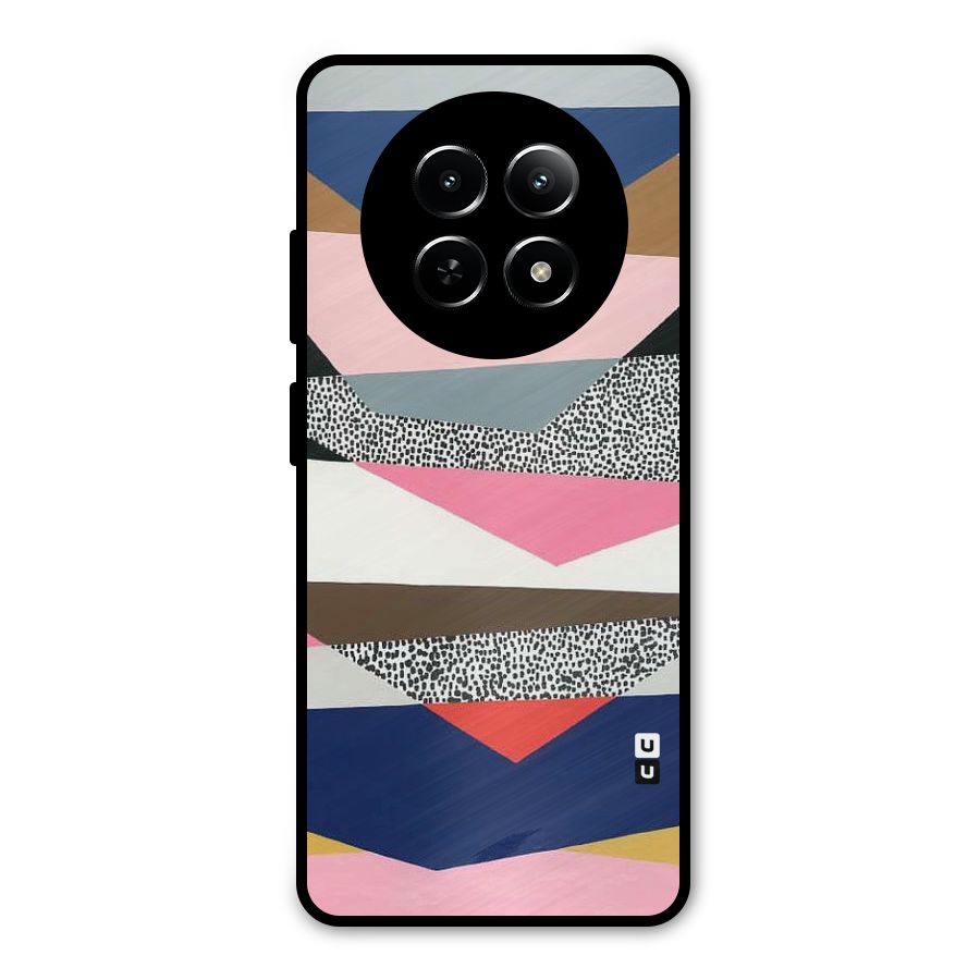 Lethal Abstract Metal Back Case for Realme 13