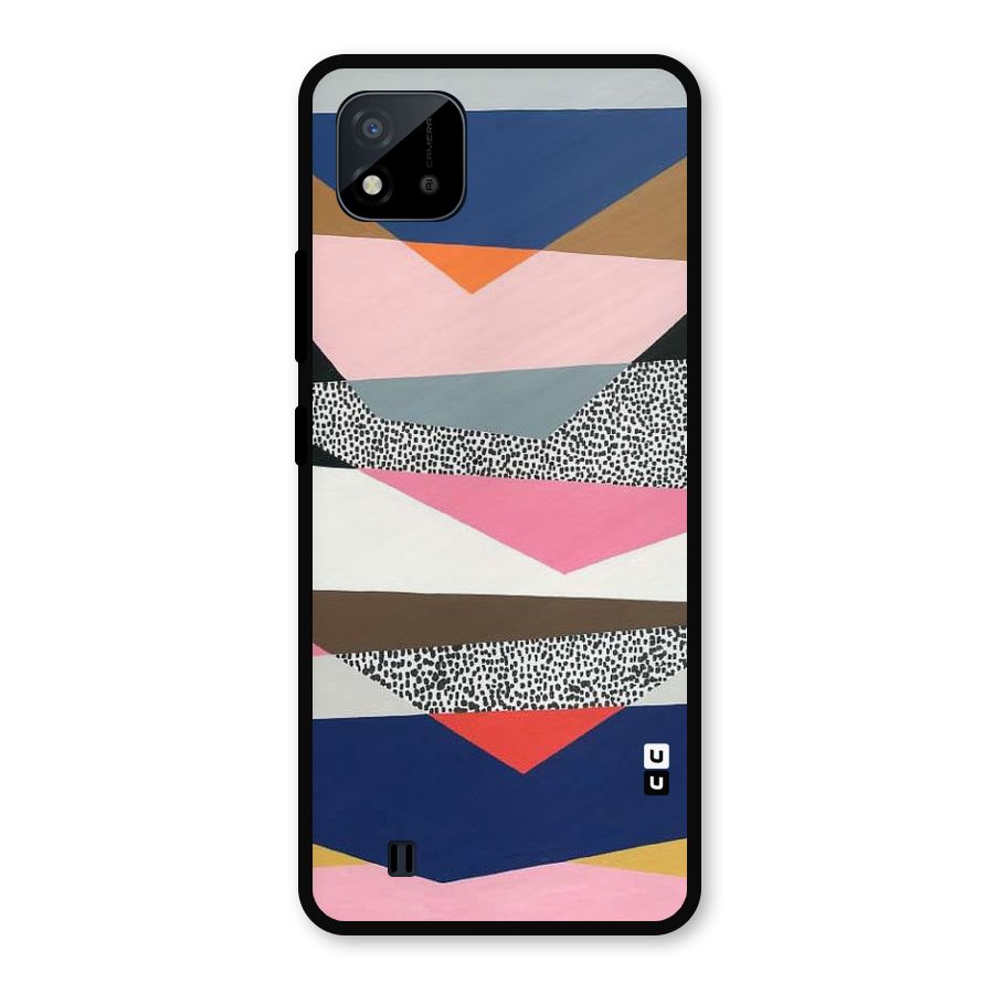 Lethal Abstract Metal Back Case for Realme C11 2021