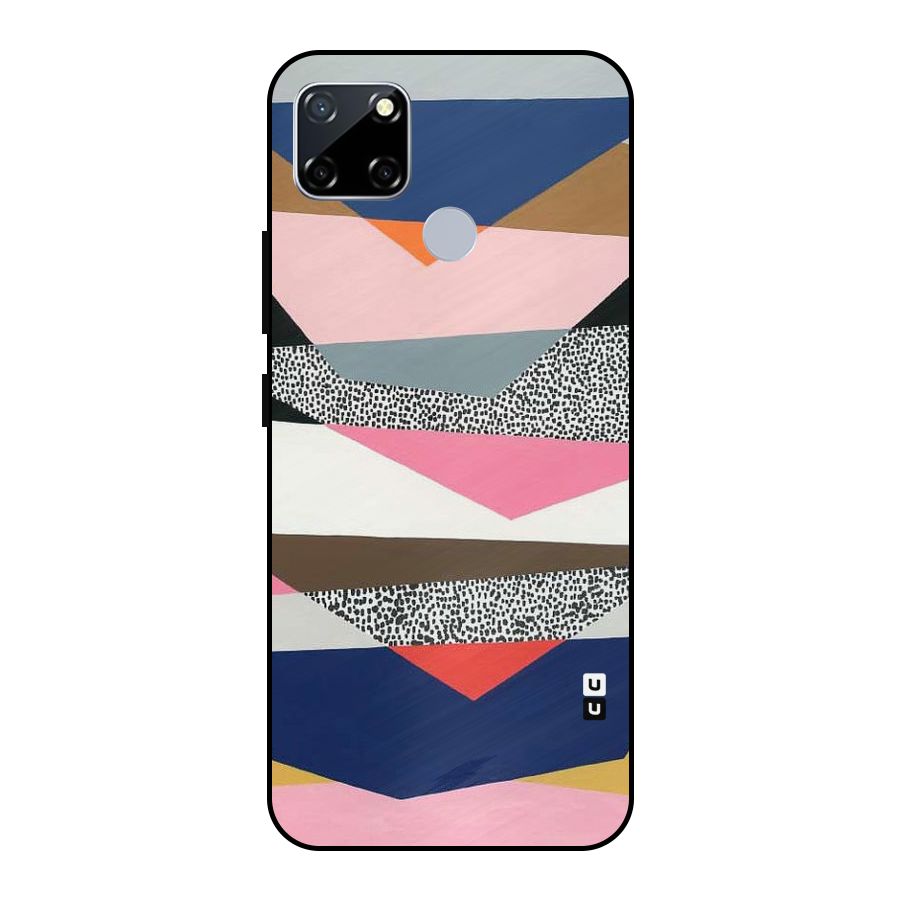 Lethal Abstract Metal Back Case for Realme Narzo 30A