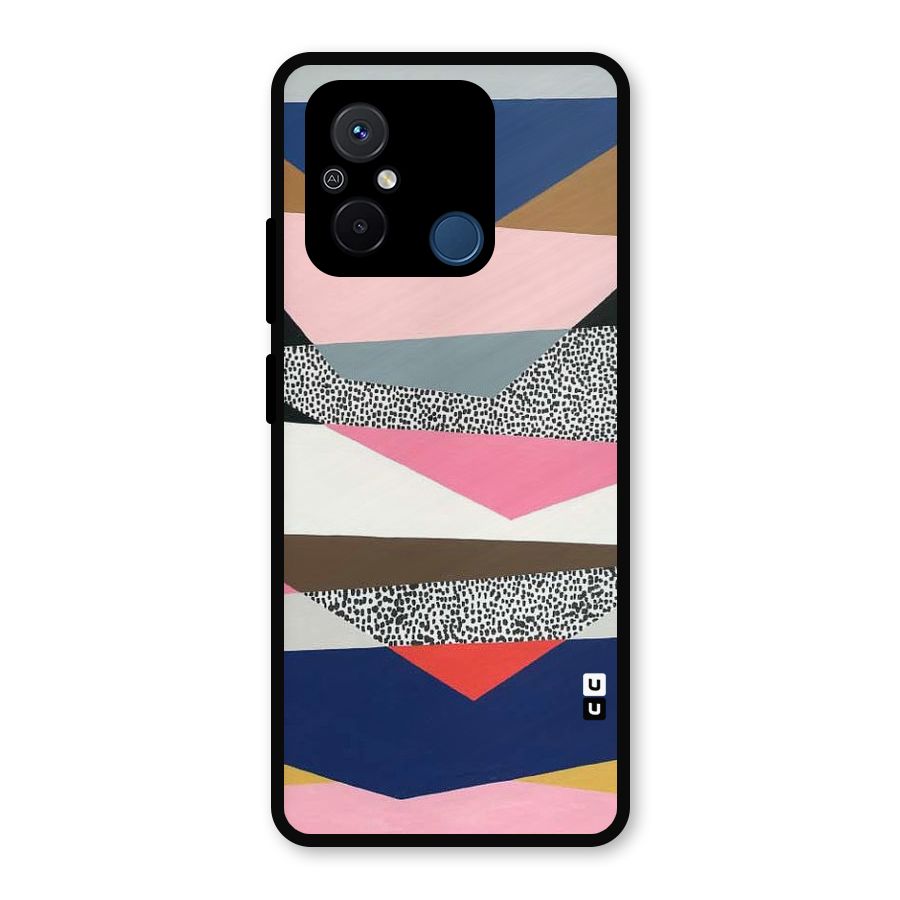 Lethal Abstract Metal Back Case for Redmi 12C