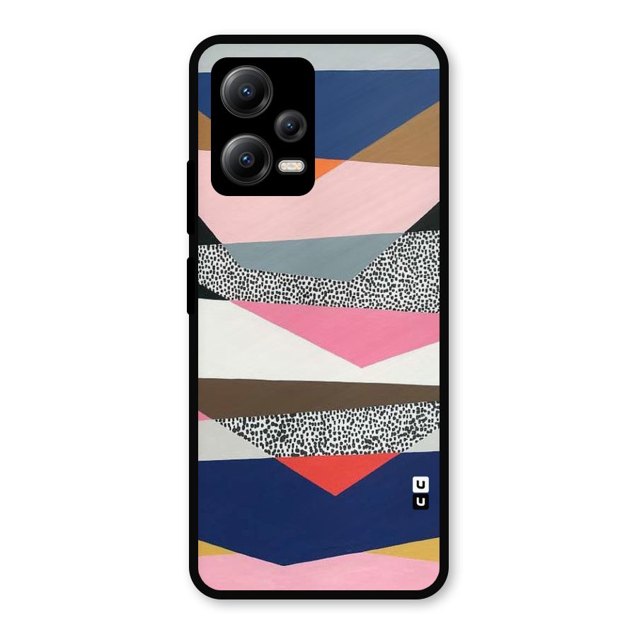 Lethal Abstract Metal Back Case for Redmi Note 12 5G