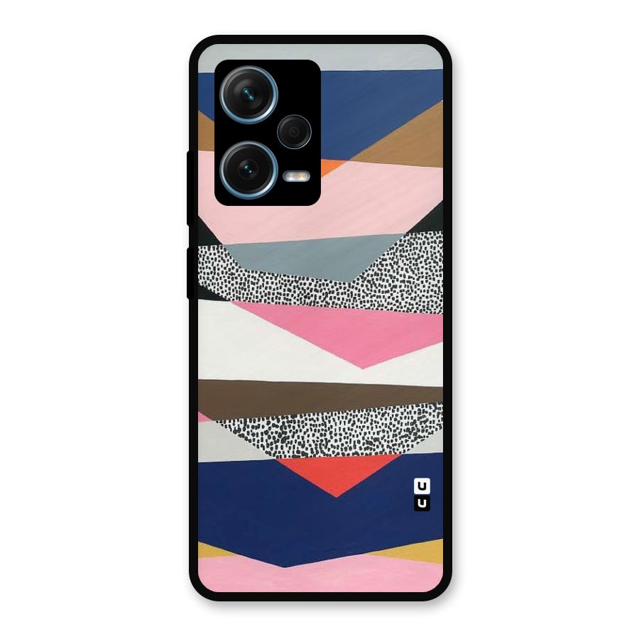 Lethal Abstract Metal Back Case for Redmi Note 12 Pro Plus 5G