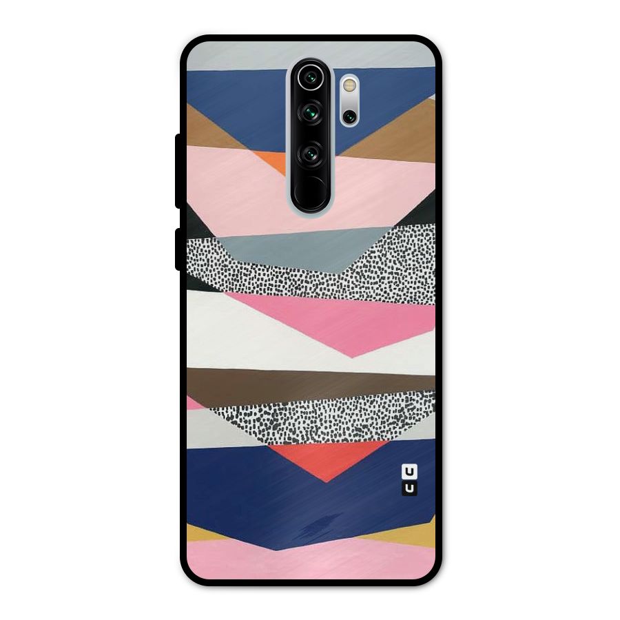 Lethal Abstract Metal Back Case for Redmi Note 8 Pro