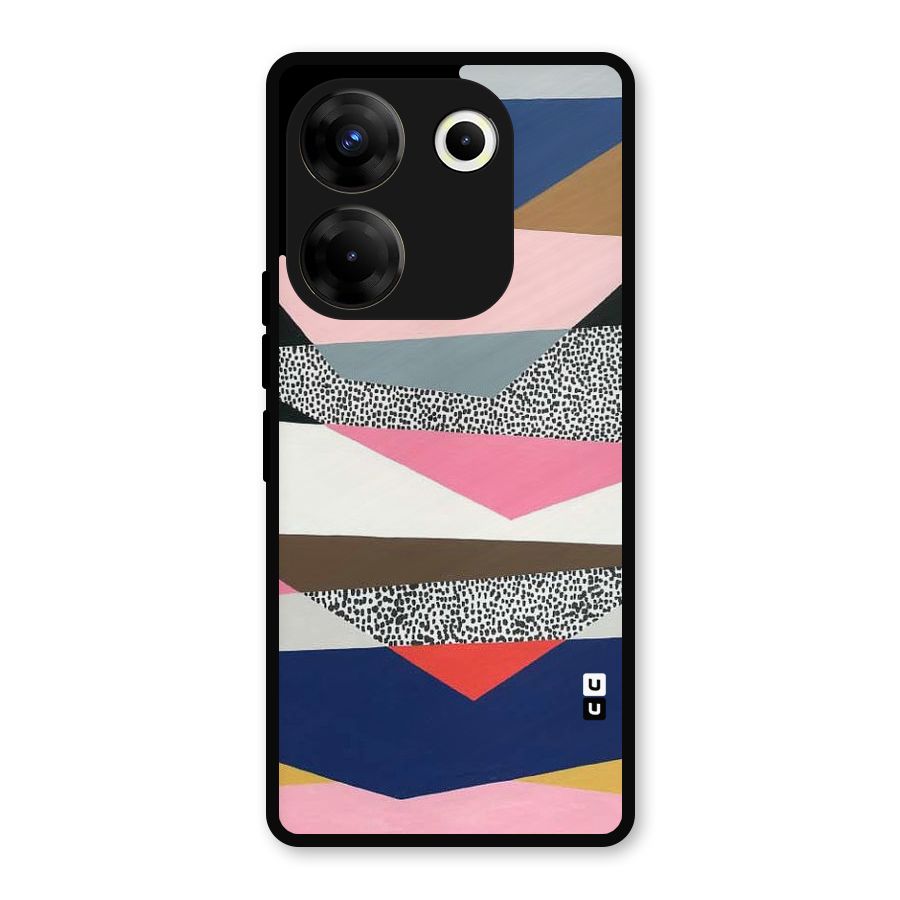 Lethal Abstract Metal Back Case for Tecno Camon 20