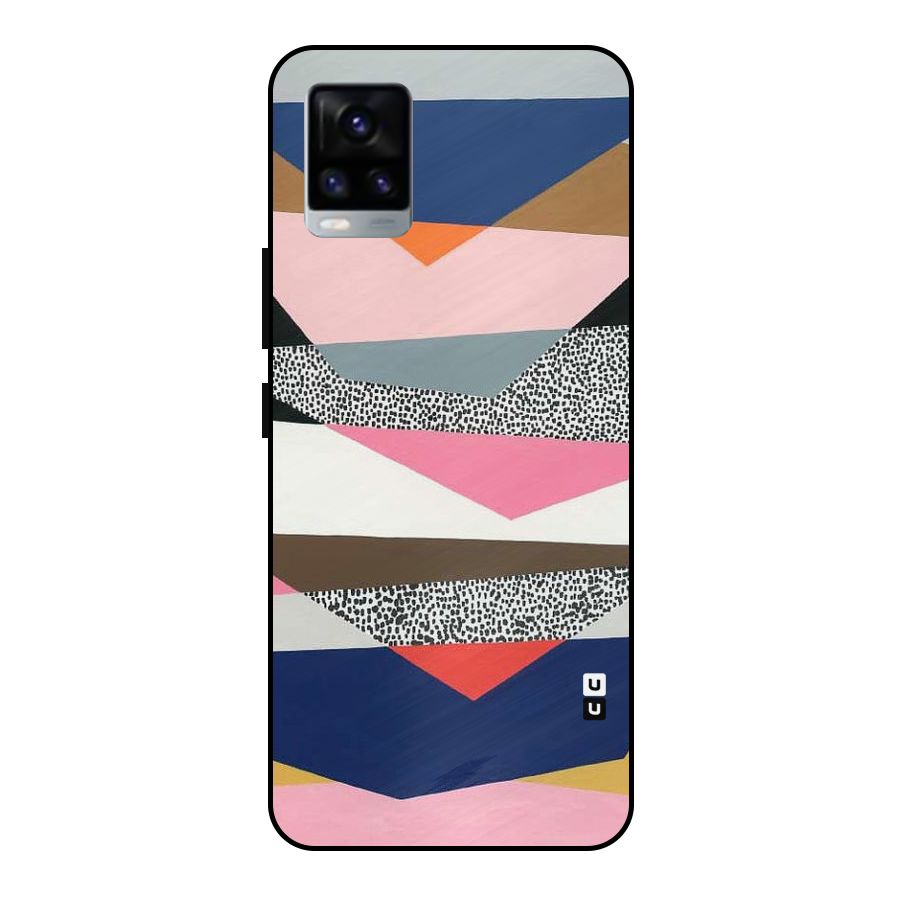 Lethal Abstract Metal Back Case for Vivo V20
