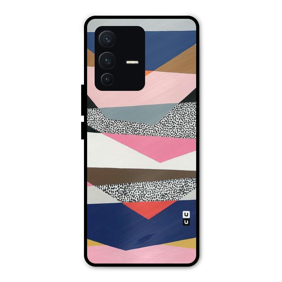 Lethal Abstract Metal Back Case for Vivo V23 Pro