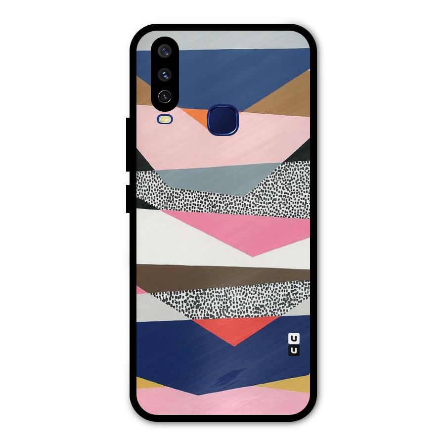 Lethal Abstract Metal Back Case for Vivo Y15