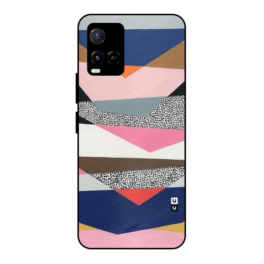 Lethal Abstract Metal Back Case for Vivo Y21T