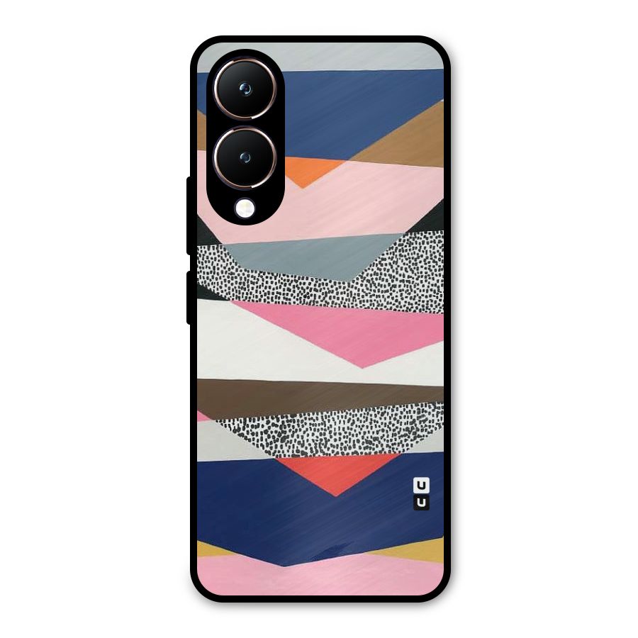 Lethal Abstract Metal Back Case for Vivo Y28