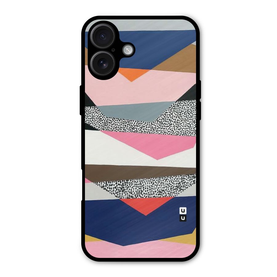 Lethal Abstract Metal Back Case for iPhone 16 Plus
