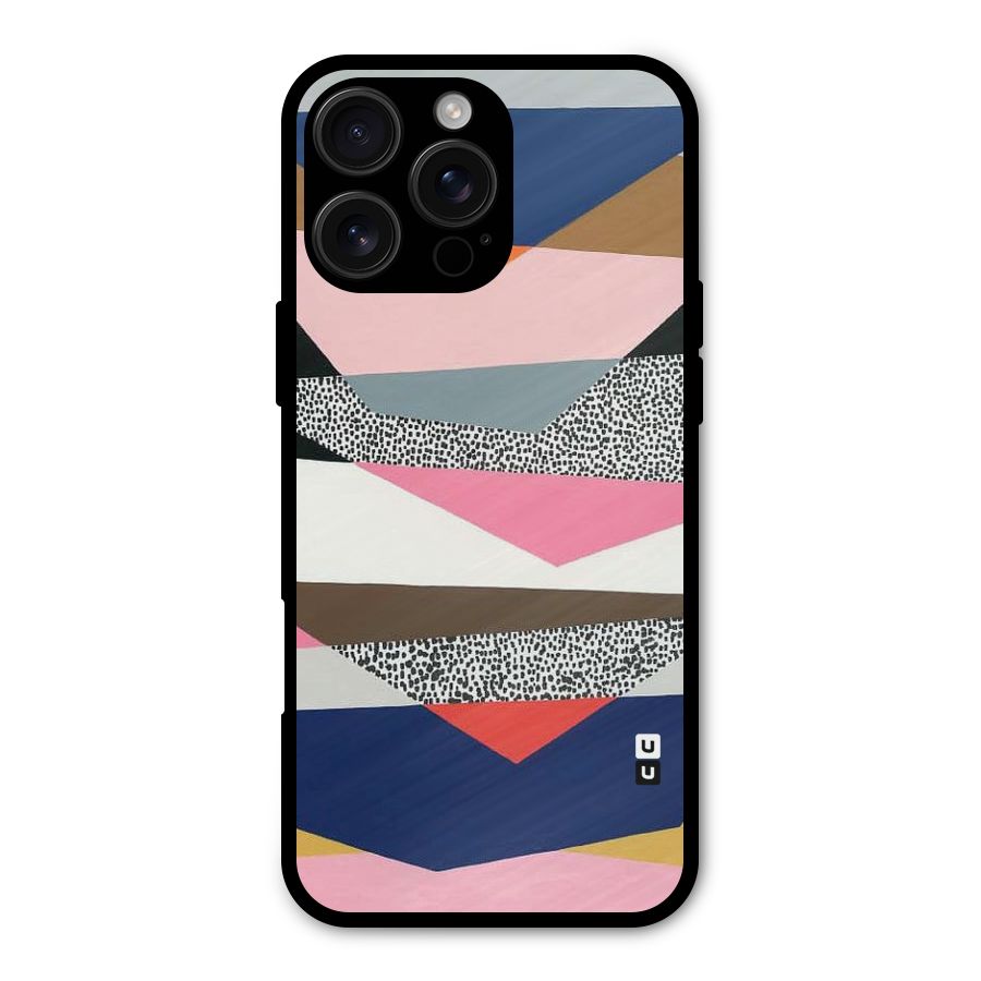 Lethal Abstract Metal Back Case for iPhone 16 Pro Max
