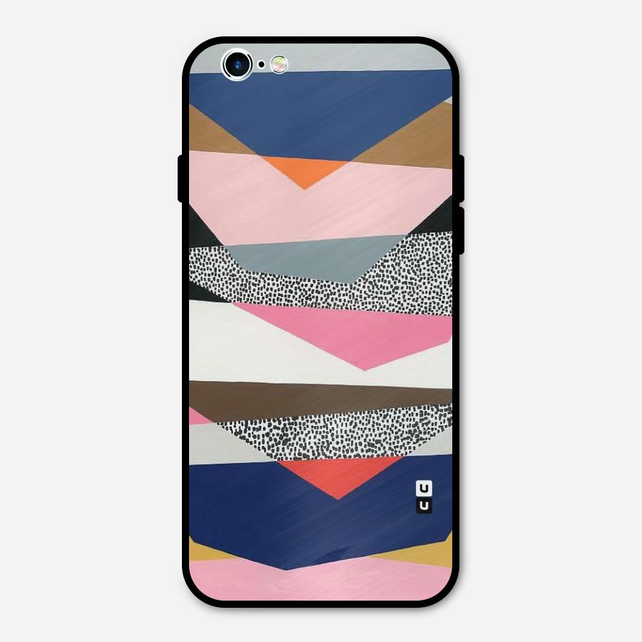 Lethal Abstract Metal Back Case for iPhone 6 6s