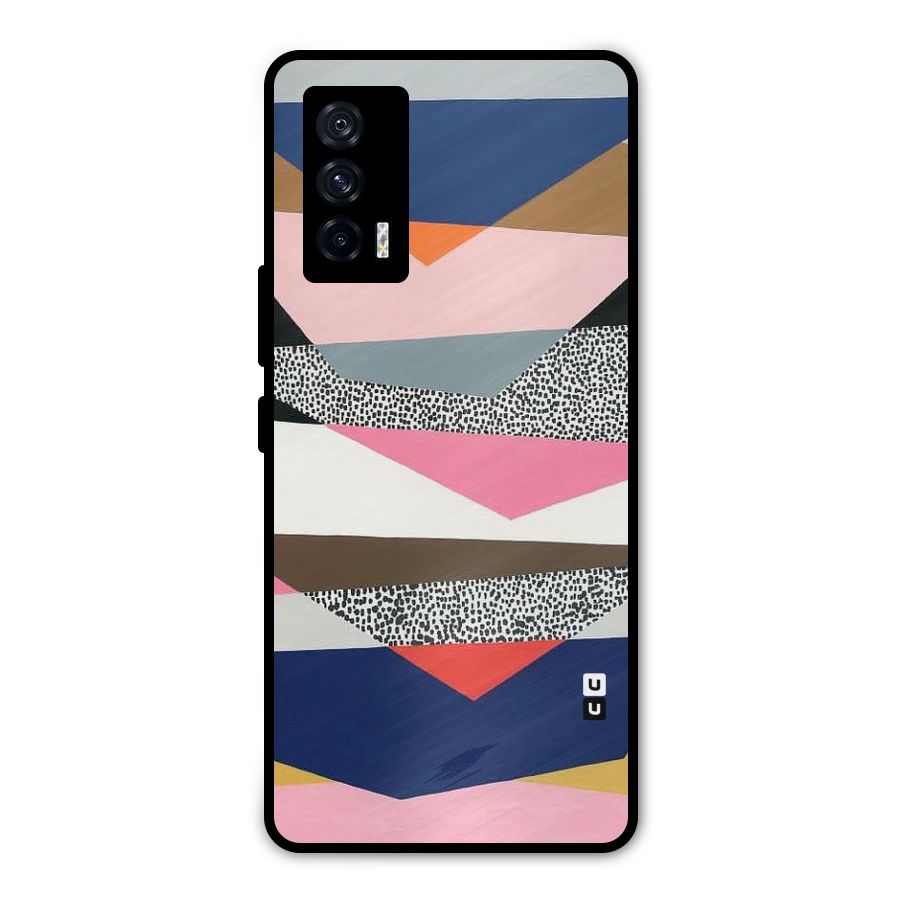 Lethal Abstract Metal Back Case for iQOO 7 5G