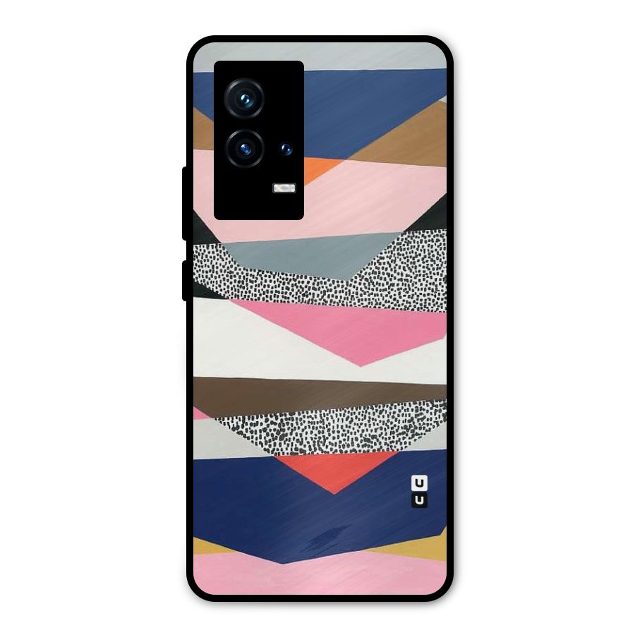 Lethal Abstract Metal Back Case for iQOO 9 5G