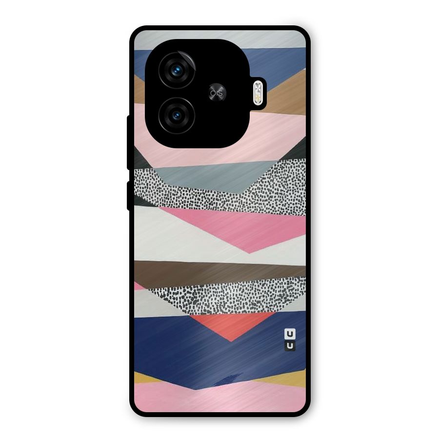 Lethal Abstract Metal Back Case for iQOO Z9 Turbo
