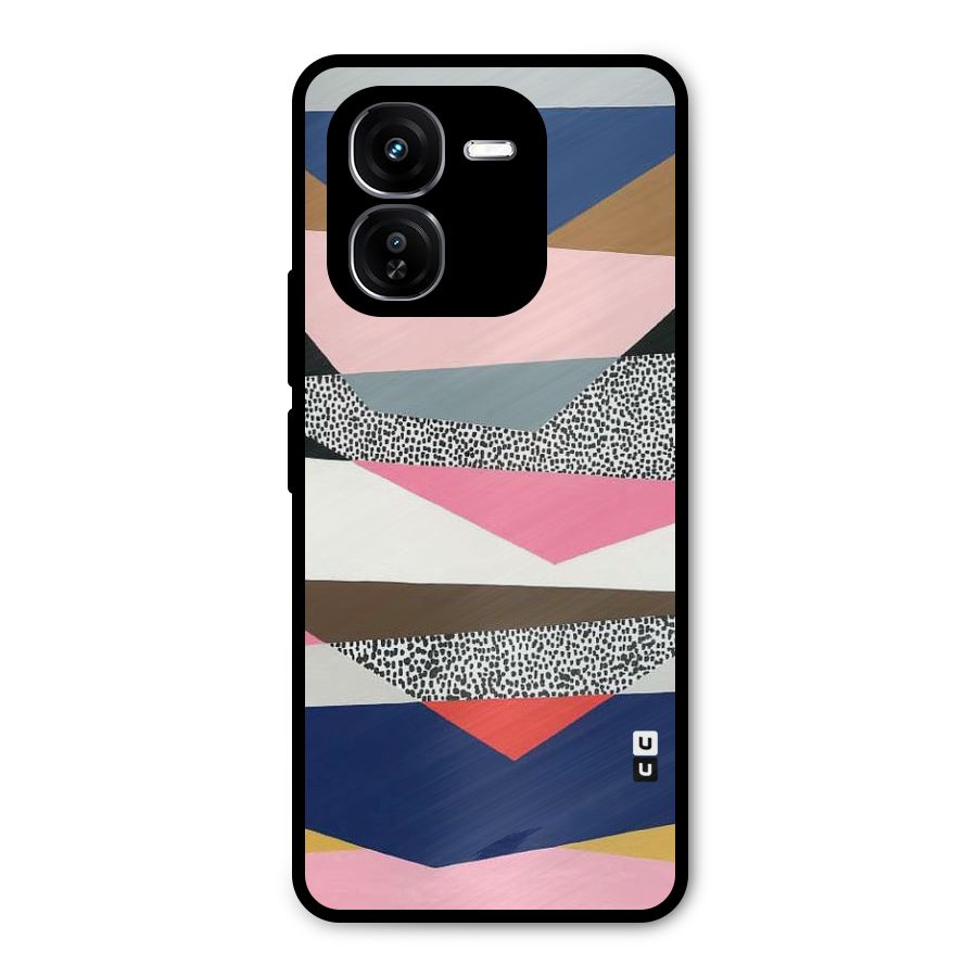 Lethal Abstract Metal Back Case for iQOO Z9x