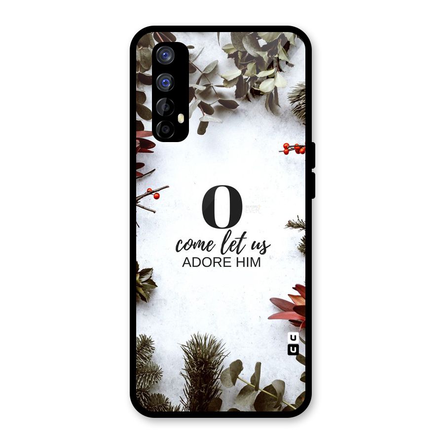 Lets Adore Him Glass Back Case for Realme Narzo 20 Pro