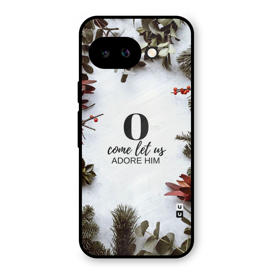 Lets Adore Him Metal Back Case for Google Pixel 9a