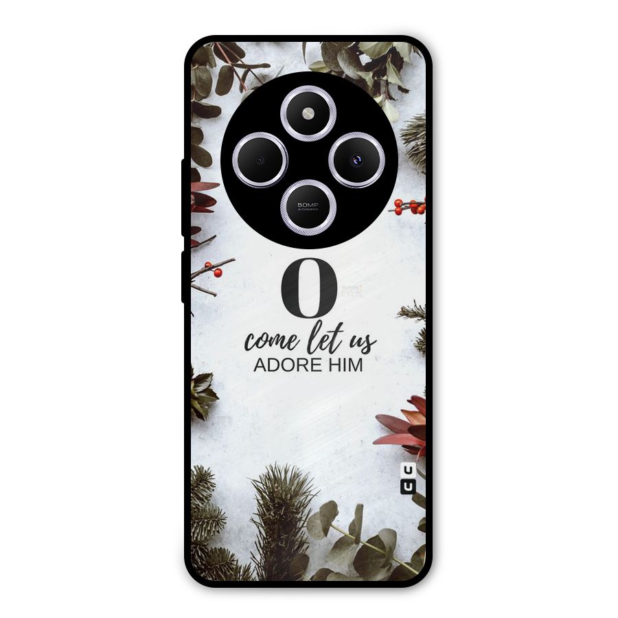 Lets Adore Him Metal Back Case for Poco M7