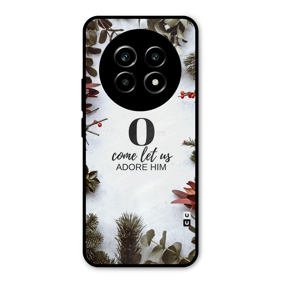 Lets Adore Him Metal Back Case for Realme 13 Pro