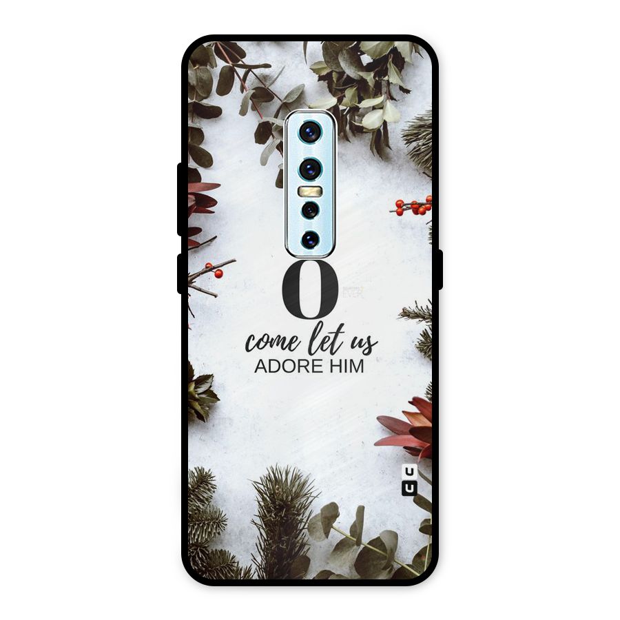 Lets Adore Him Metal Back Case for Vivo V17 Pro
