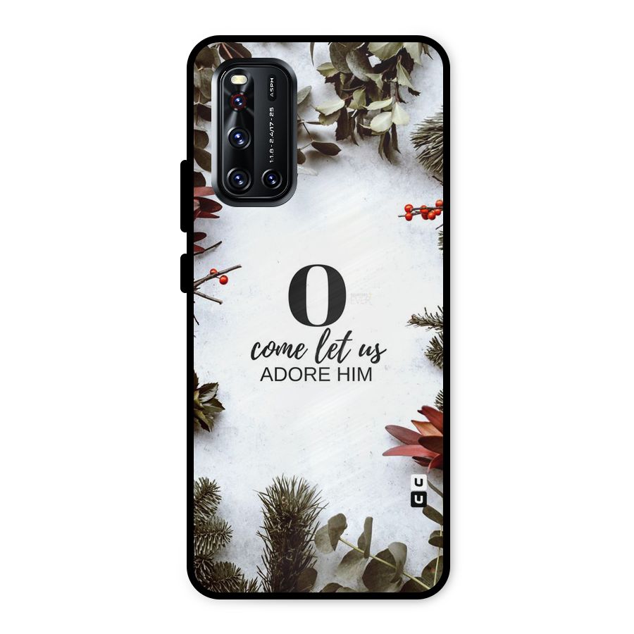 Lets Adore Him Metal Back Case for Vivo V19