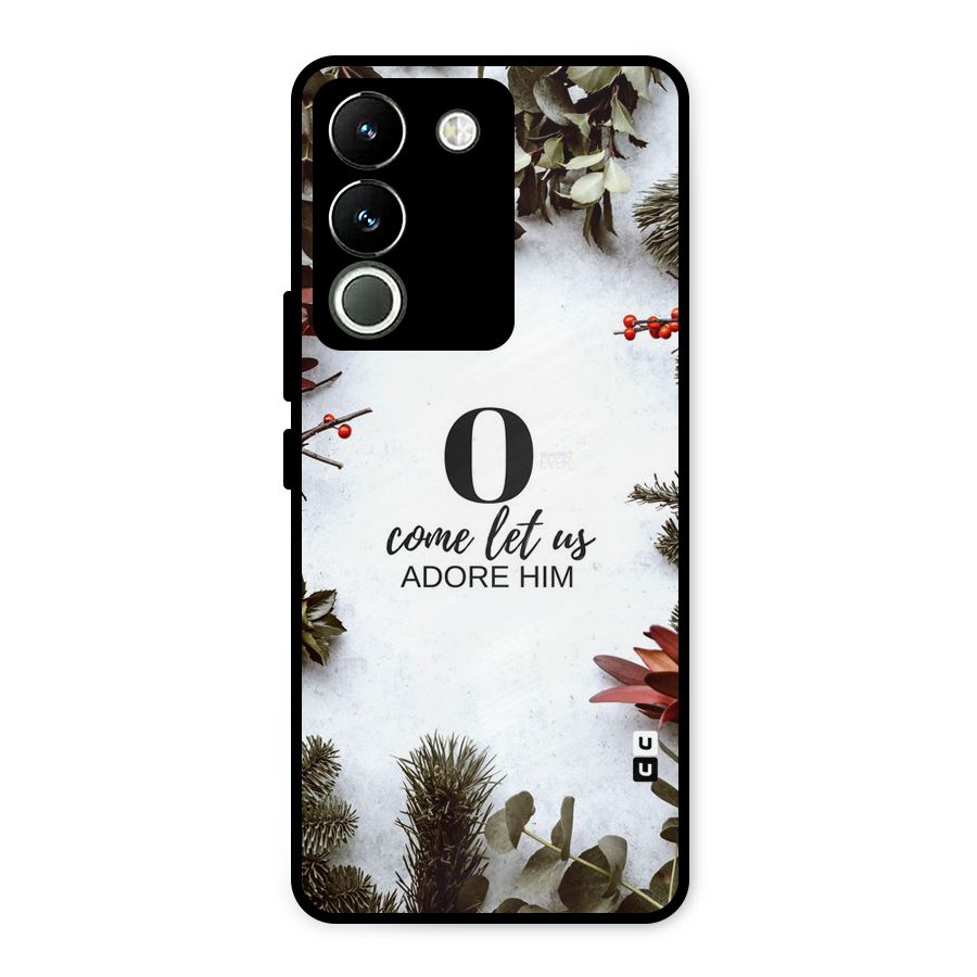 Lets Adore Him Metal Back Case for Vivo Y200