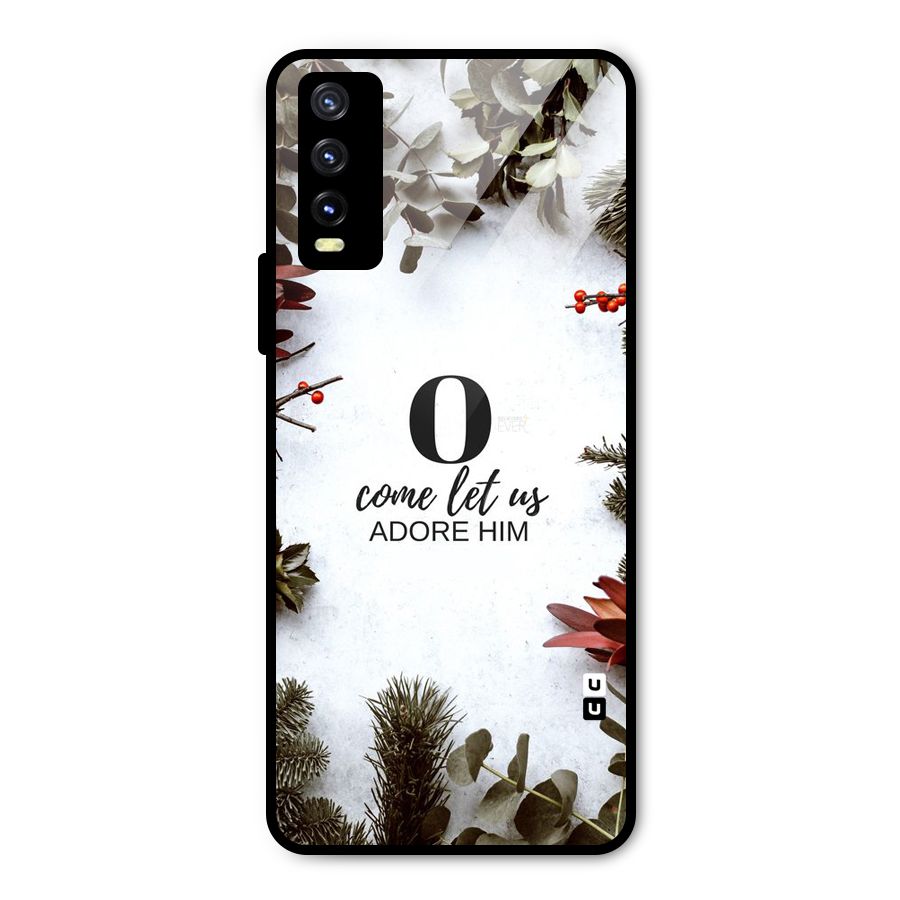 Lets Adore Him Metal Back Case for Vivo Y20g