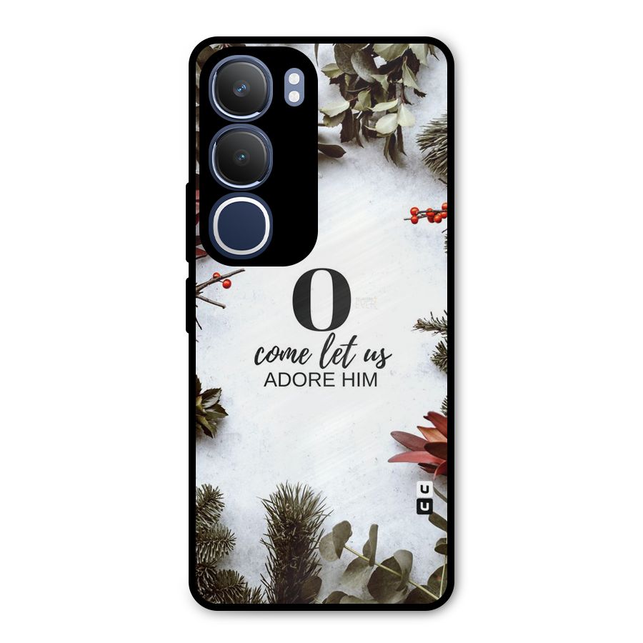 Lets Adore Him Metal Back Case for Vivo Y29