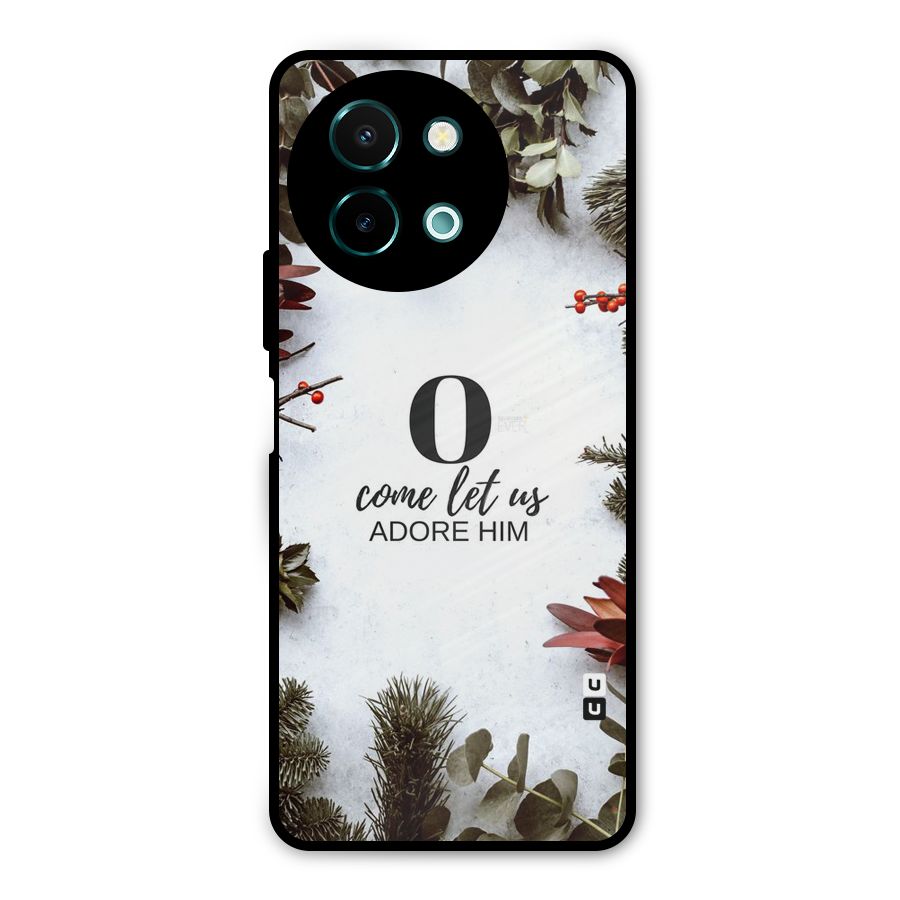 Lets Adore Him Metal Back Case for Vivo Y58