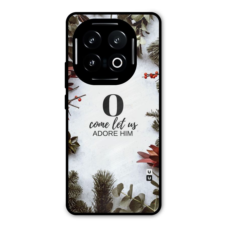 Lets Adore Him Metal Back Case for iQOO 13