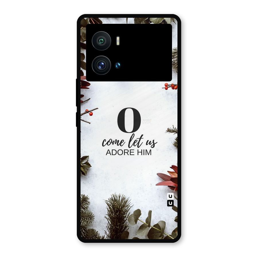 Lets Adore Him Metal Back Case for iQOO 9 Pro