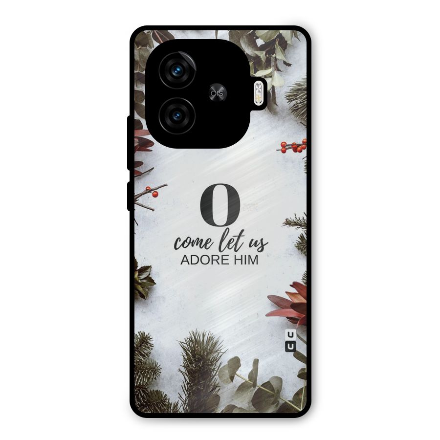 Lets Adore Him Metal Back Case for iQOO Neo 10R