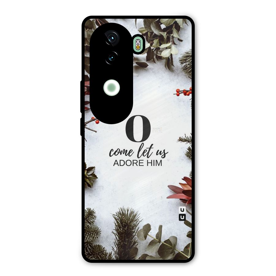 Lets Adore Him Metal Back Case for iQOO Z9s
