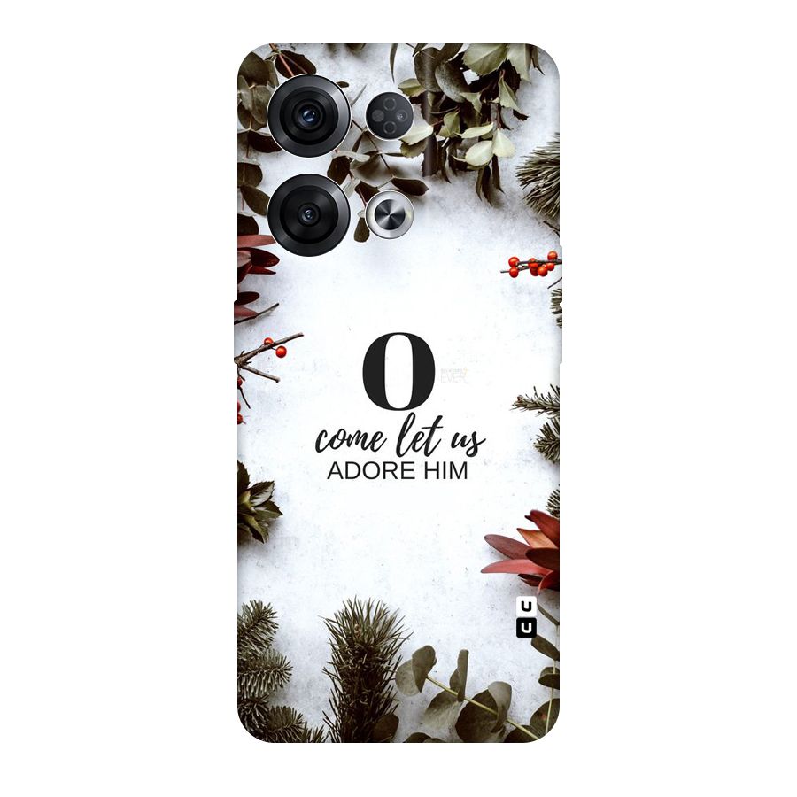 Lets Adore Him Original Polycarbonate Back Case for Oppo Reno8 Pro 5G