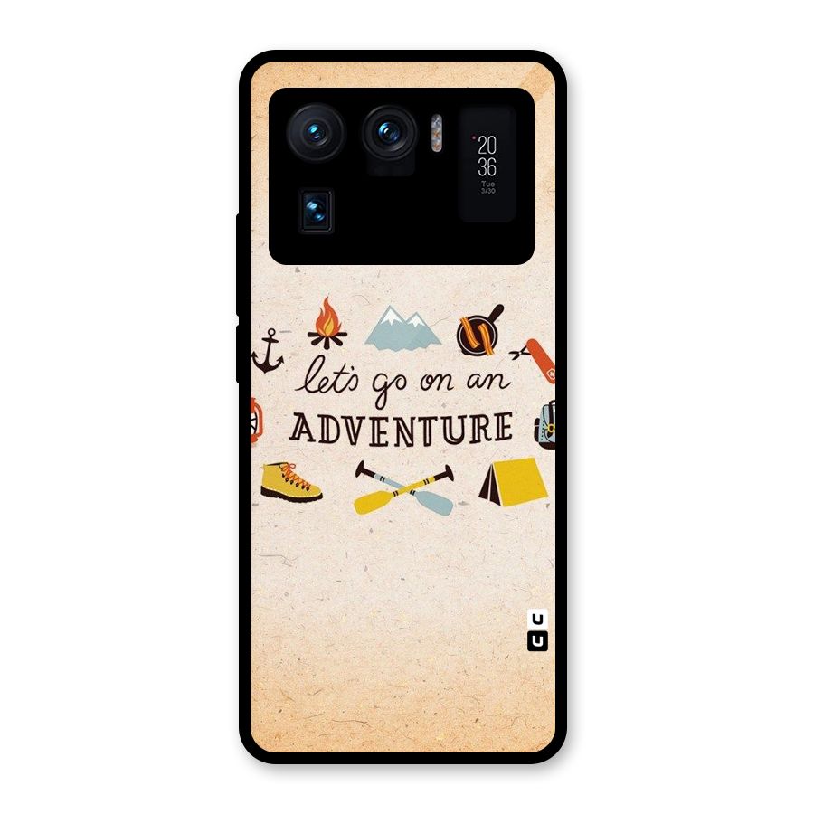 Lets Adventure Life Glass Back Case for Mi 11 Ultra