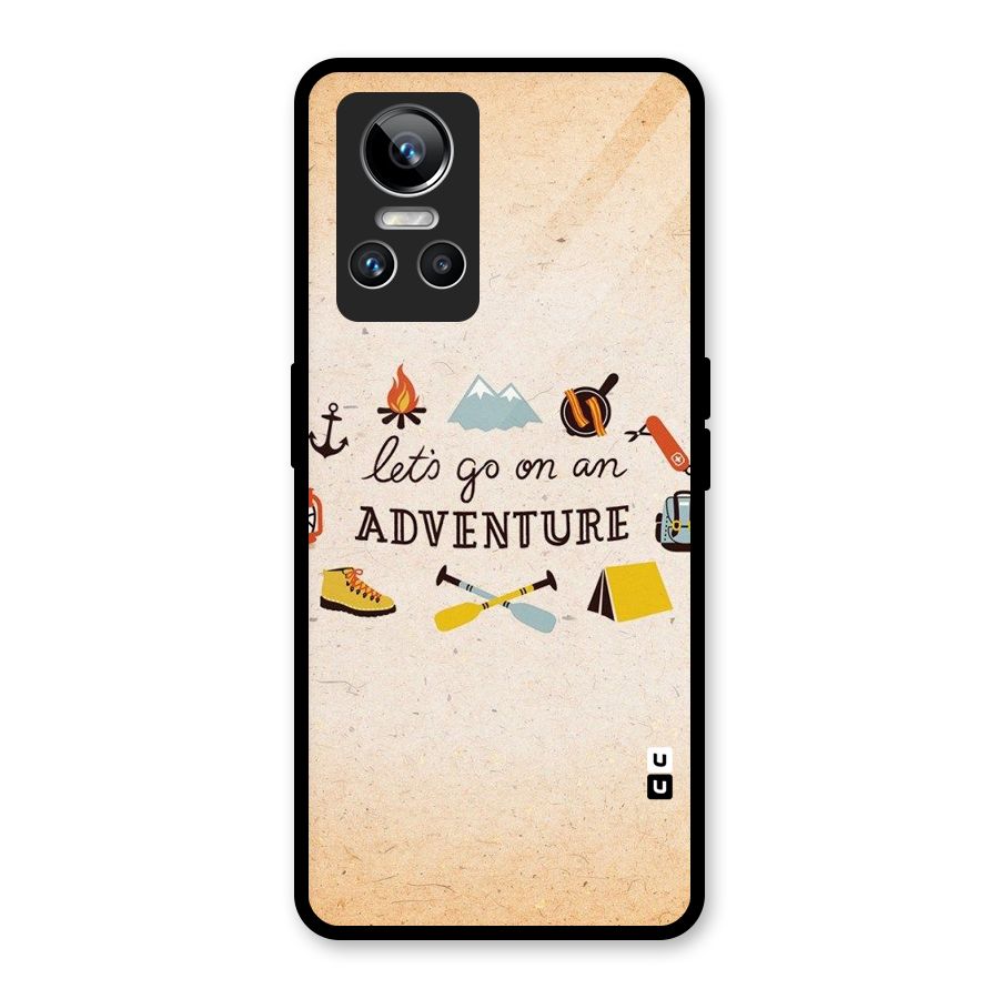 Lets Adventure Life Glass Back Case for Realme GT Neo 3