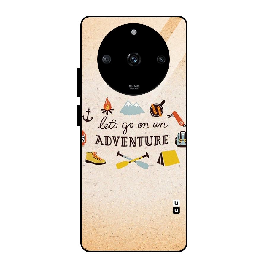Lets Adventure Life Glass Back Case for Realme Narzo 60 5G