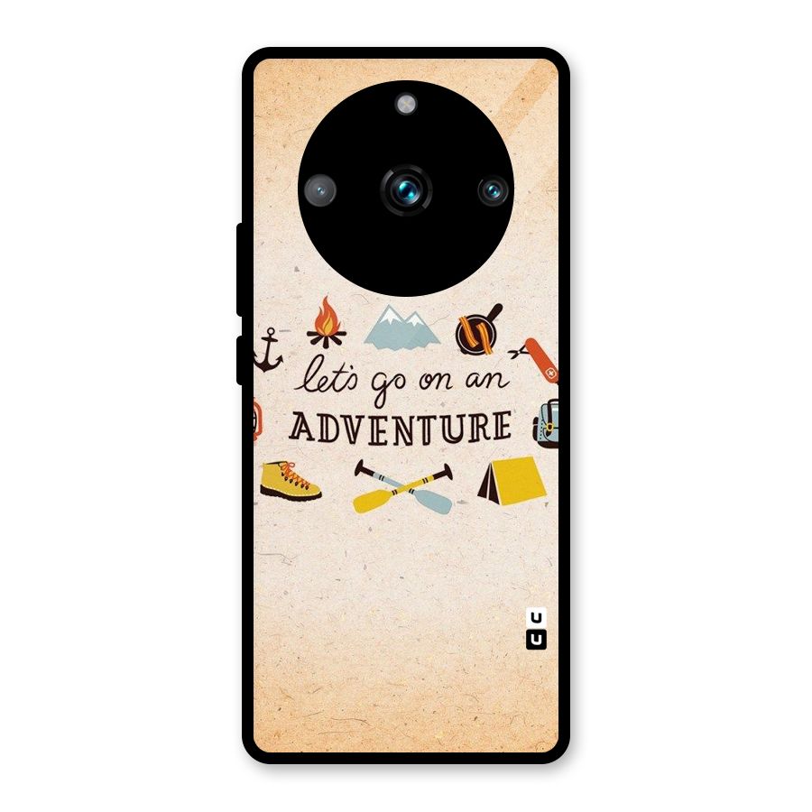 Lets Adventure Life Glass Back Case for Realme Narzo 60 Pro