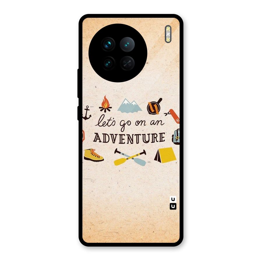 Lets Adventure Life Glass Back Case for Vivo X90