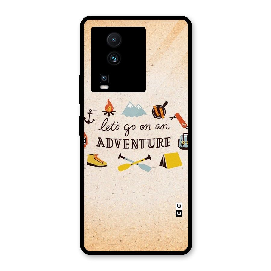 Lets Adventure Life Glass Back Case for Vivo iQOO Neo 7 Pro