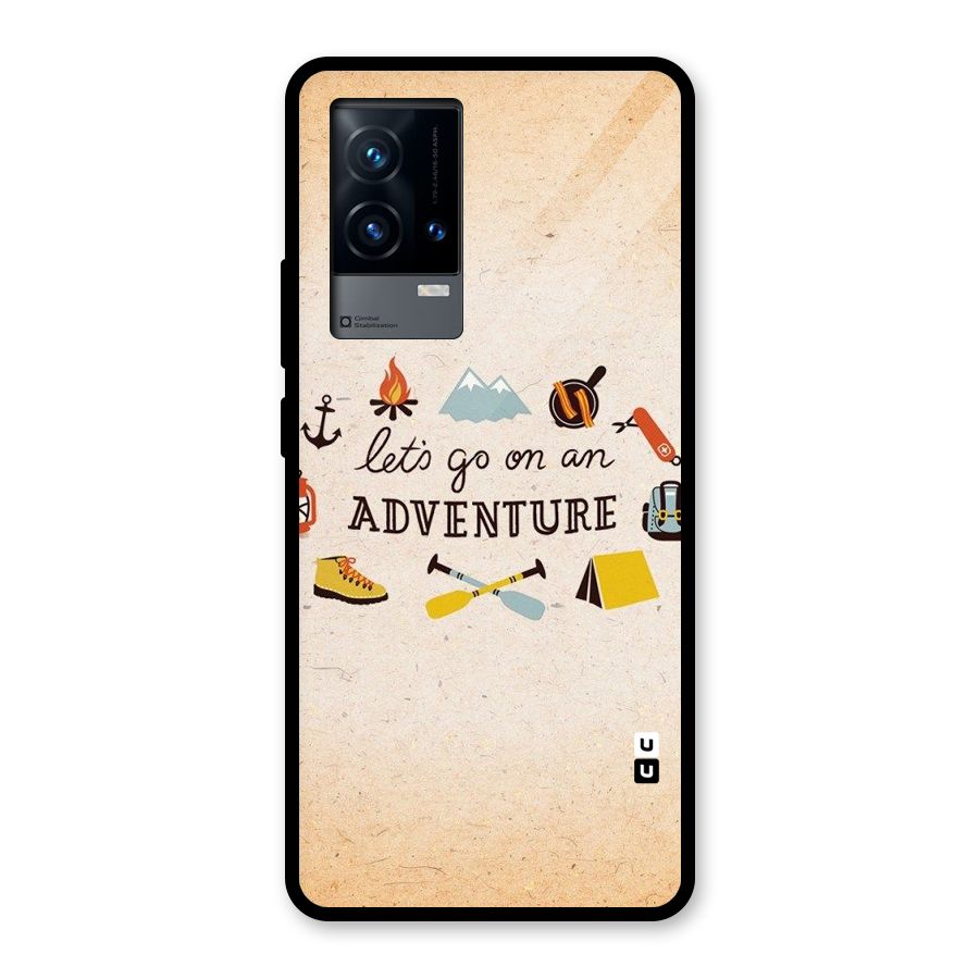 Lets Adventure Life Glass Back Case for iQOO 9 5G