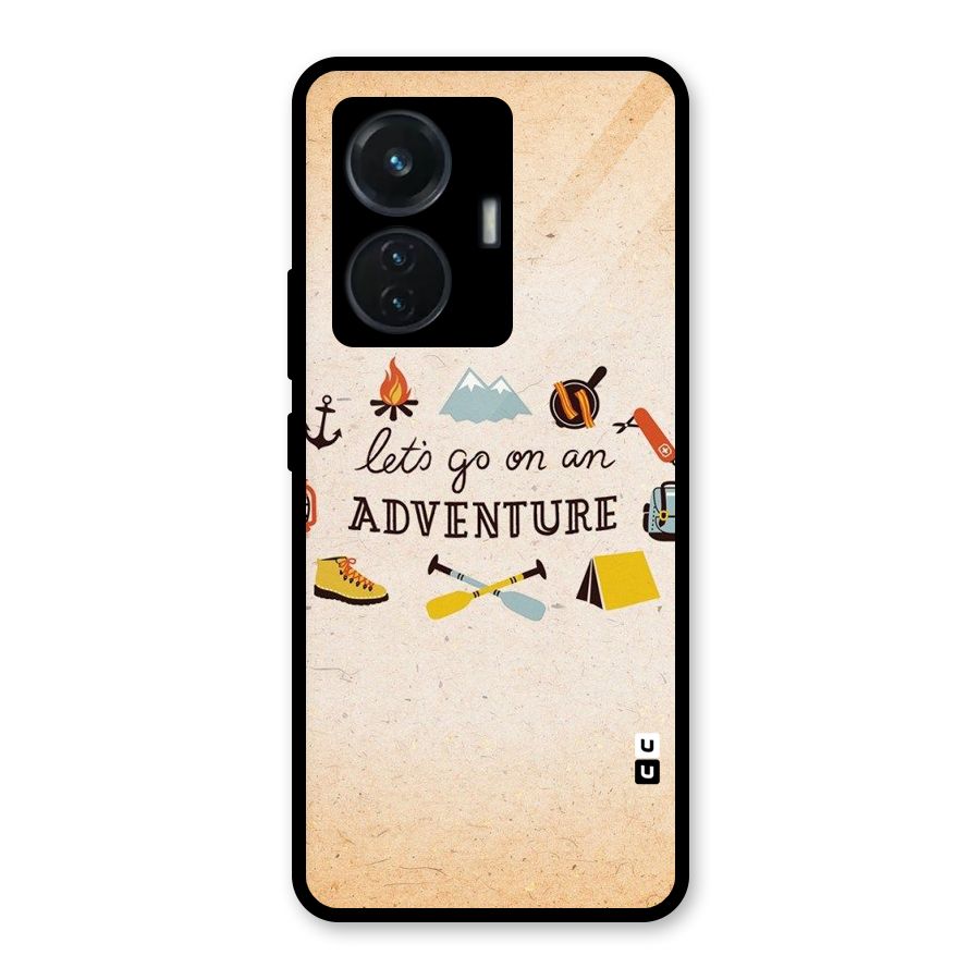Lets Adventure Life Glass Back Case for iQOO Z6 44W